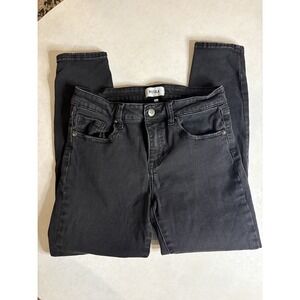 Pistola LA Womens Skinny Jeans Faded Black Denim Size 28 Distressed Pockets
